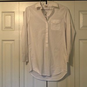 NWT J. Crew button up tunic 🎉Black Friday Sale🎉